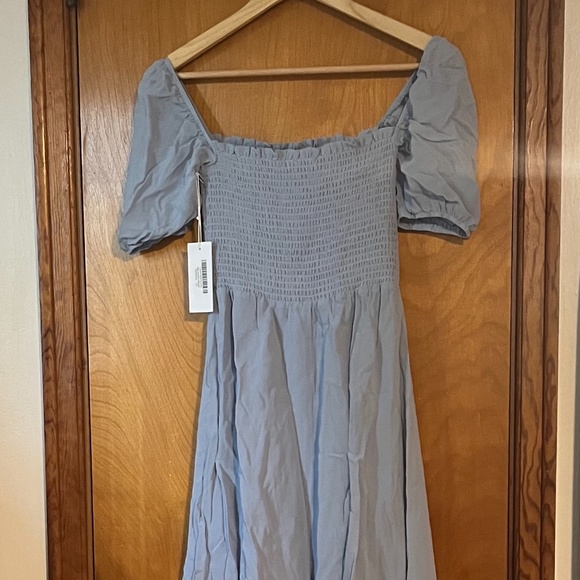 Reformation Meadow Dress in Mineral - Picture 4 of 11